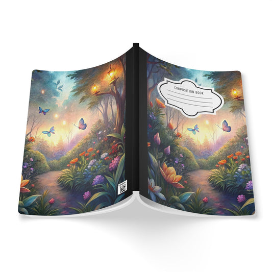 Pastel Sky Butterfly Notebook: Watercolor Art Journal, School or Office