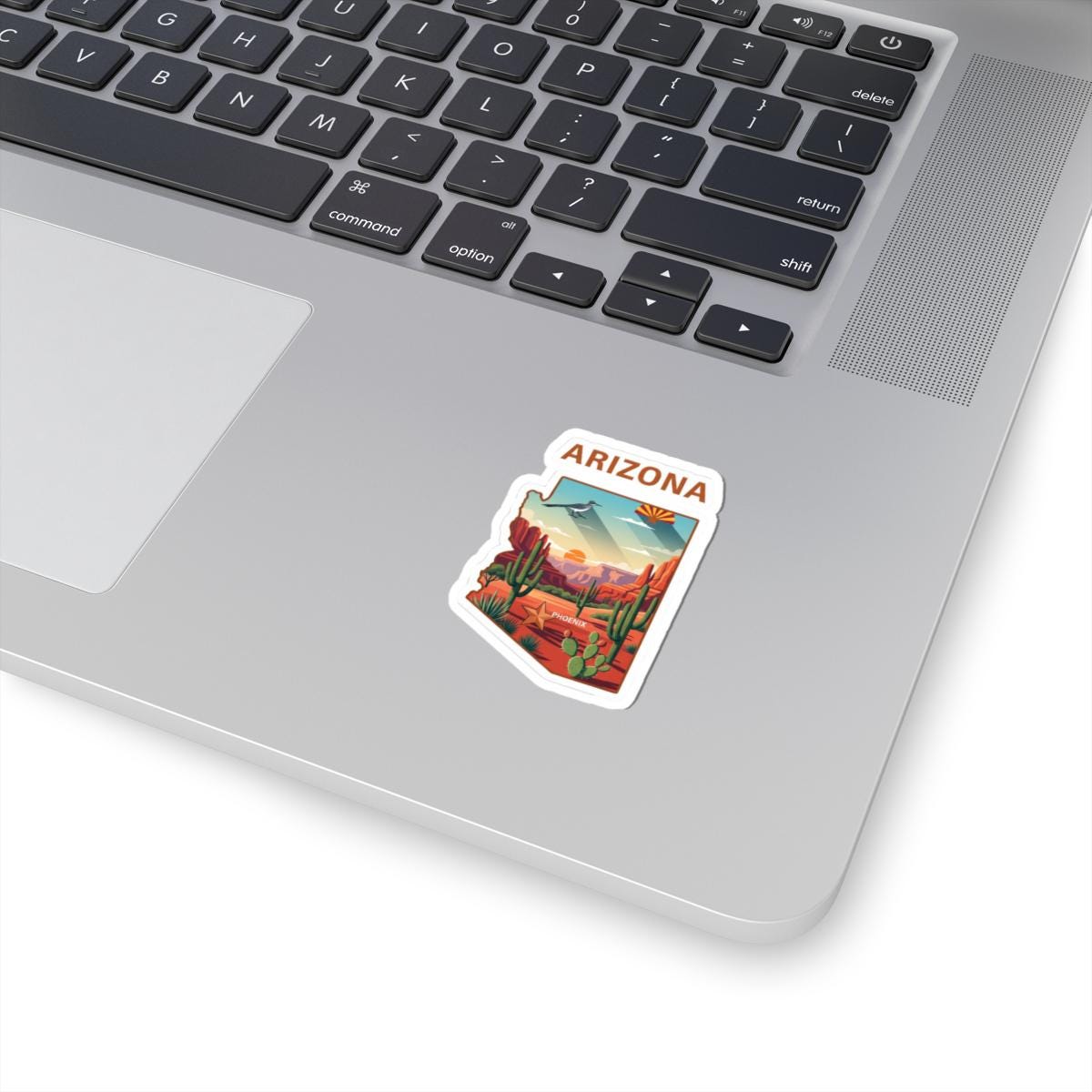 ColorFlow | Arizona Vinyl Sticker | Waterproof Durable State Decal | Made in USA | Desert Art | Laptop Water Bottle