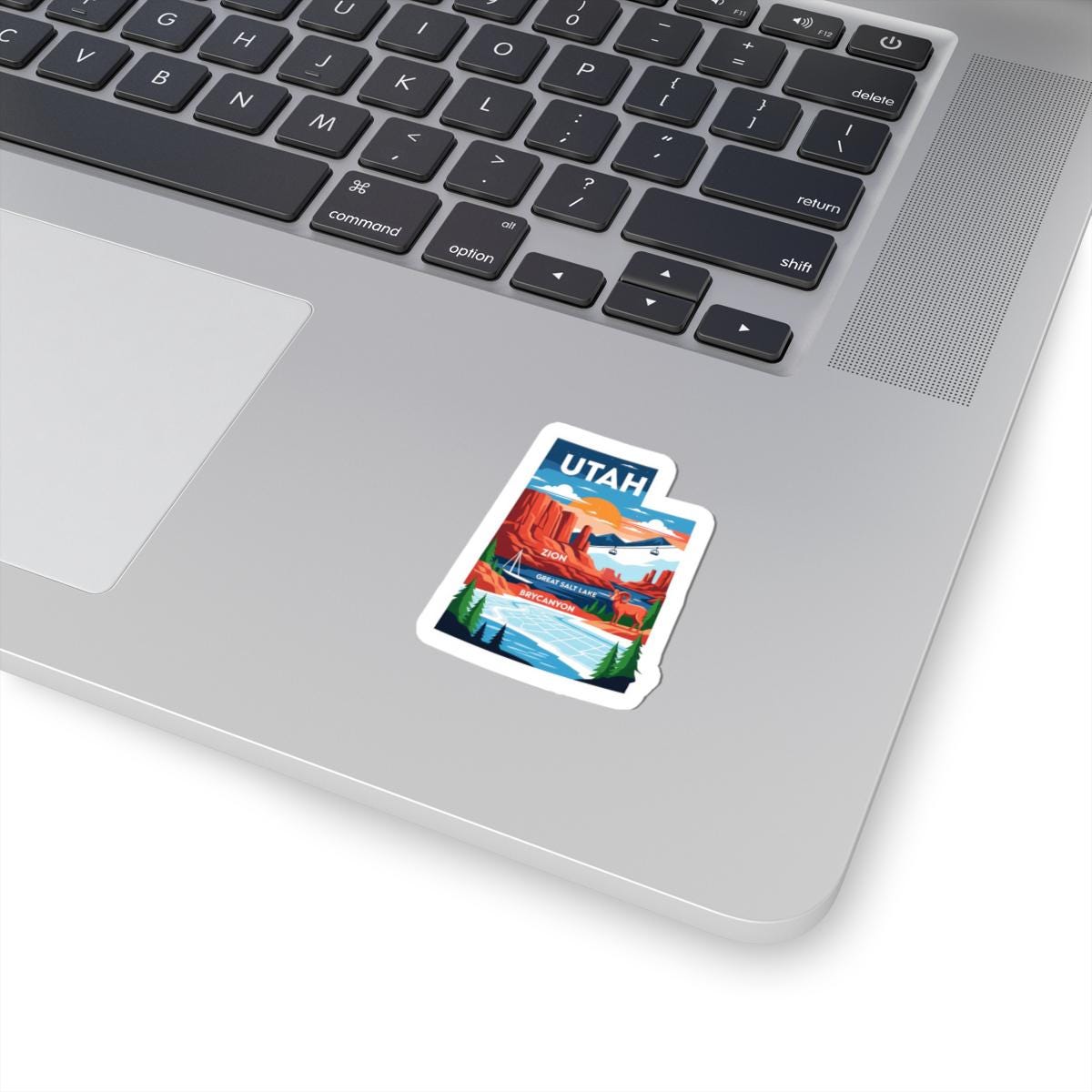 ColorFlow | Utah Vinyl Sticker Pack | Zion Bryce Canyon Salt Lake Art | Waterproof Glossy Matte Holographic
