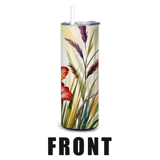 Wildflower Meadow Tumbler | 20oz Stainless Steel Insulated Coffee Cup