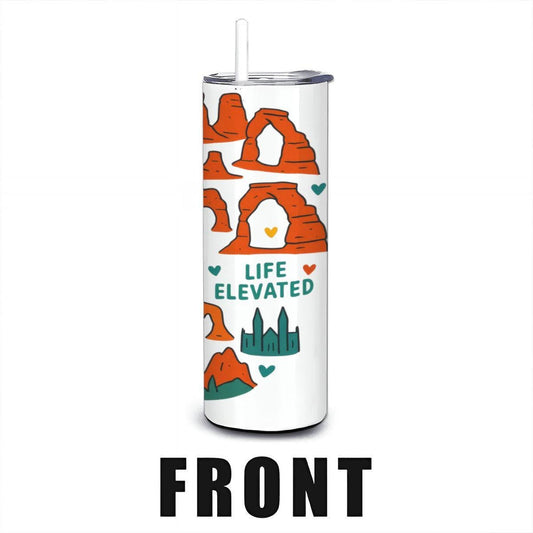Utah Beehive State Stainless Steel Tumbler | Life Elevated Travel Cup