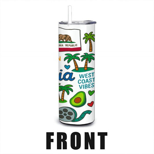 California Dreaming Tumbler | Stainless Steel Insulated Travel Mug