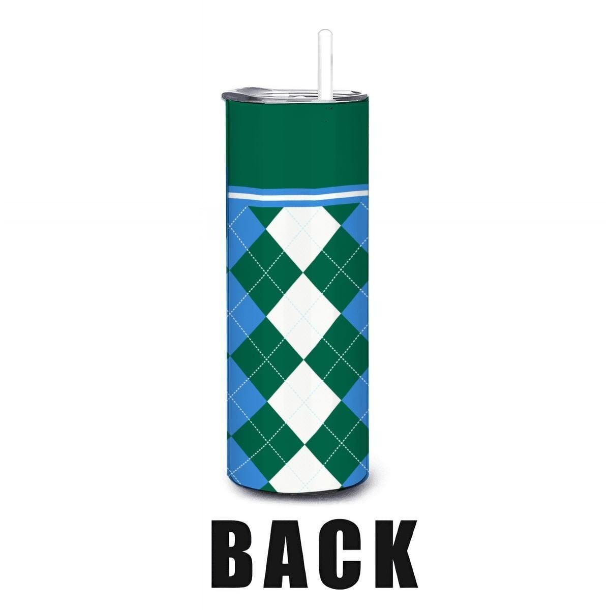 ColorFlow | Tulane Green Wave Inspired 20oz Straight Tumbler | Coastal College Vibe | Personalization Optional