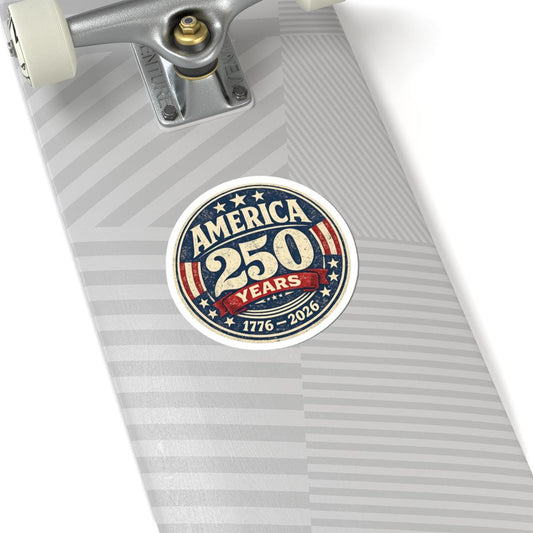 ColorFlow | America 250 Anniversary 1776 to 2026 Historic Patriotic Seal Vinyl Sticker