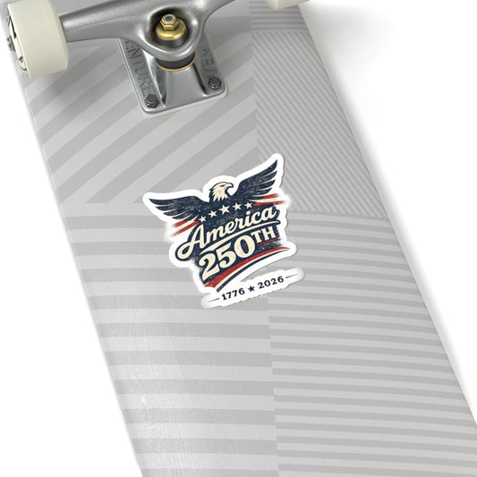ColorFlow | America 250th Anniversary Patriotic Eagle Freedom Emblem Vinyl Sticker