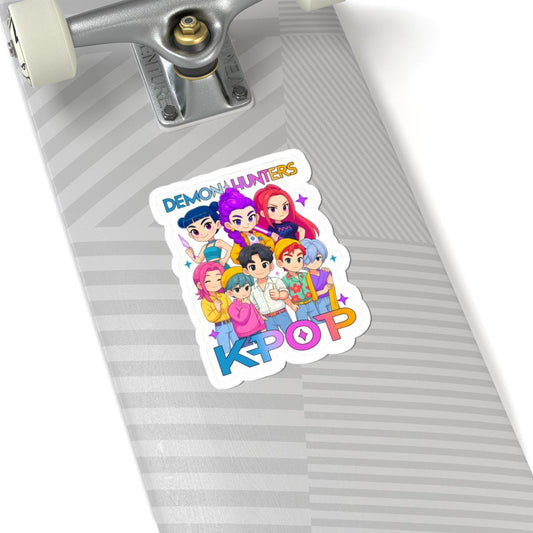 ColorFlow | Demon Hunters Kpop Fantasy Idol Squad Anime Style Vinyl Sticker