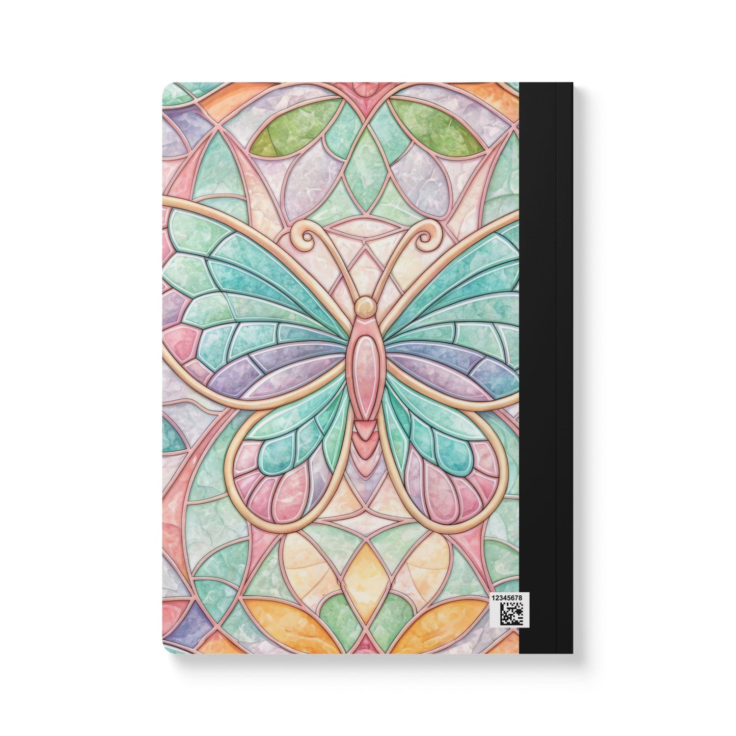 ColorFlow | Pastel Butterfly Composition Notebook Soft Aesthetic Journal for Students Writers and Everyday Note Taking