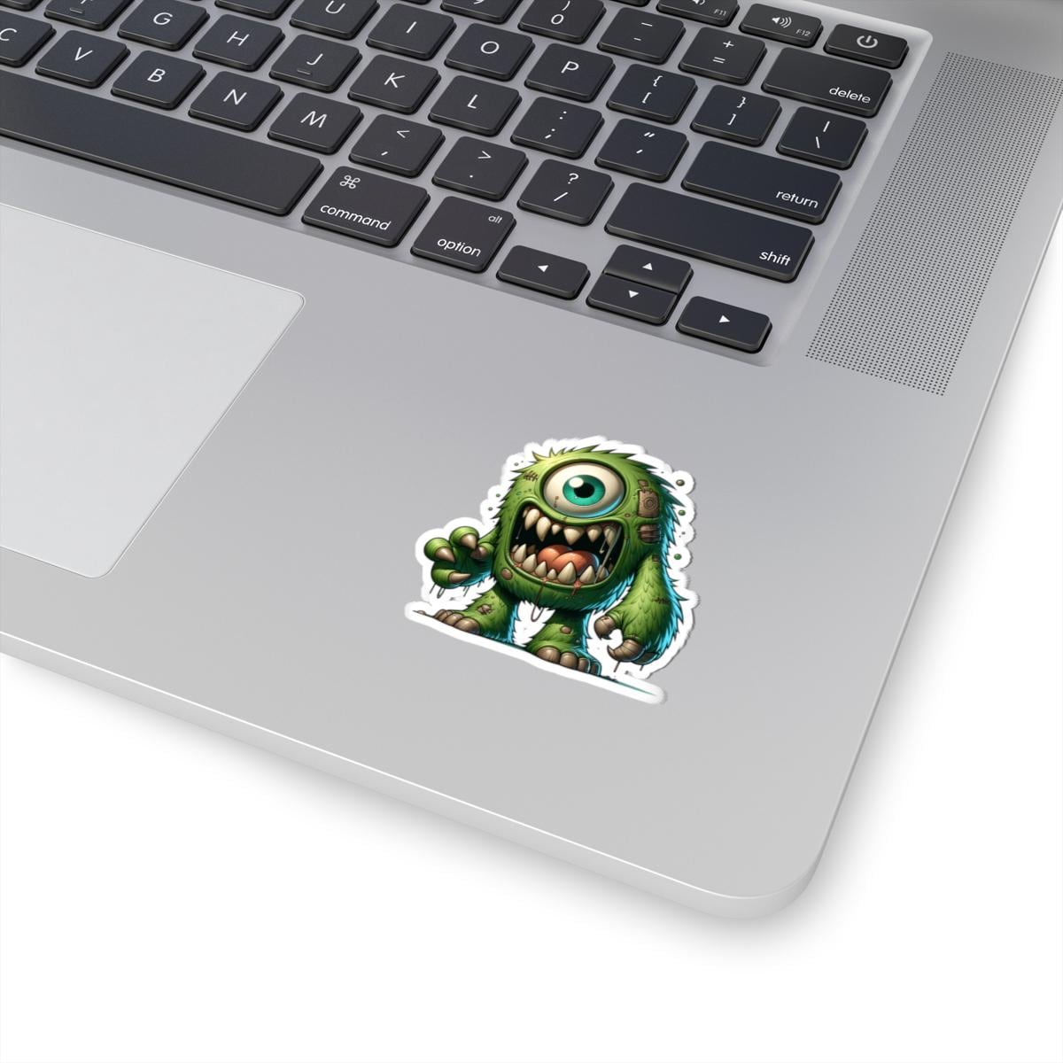 ColorFlow | Green Cyclops Monster Vinyl Sticker for Laptop Water Bottle Skateboard | Waterproof Art Decal | Fun Gift for All