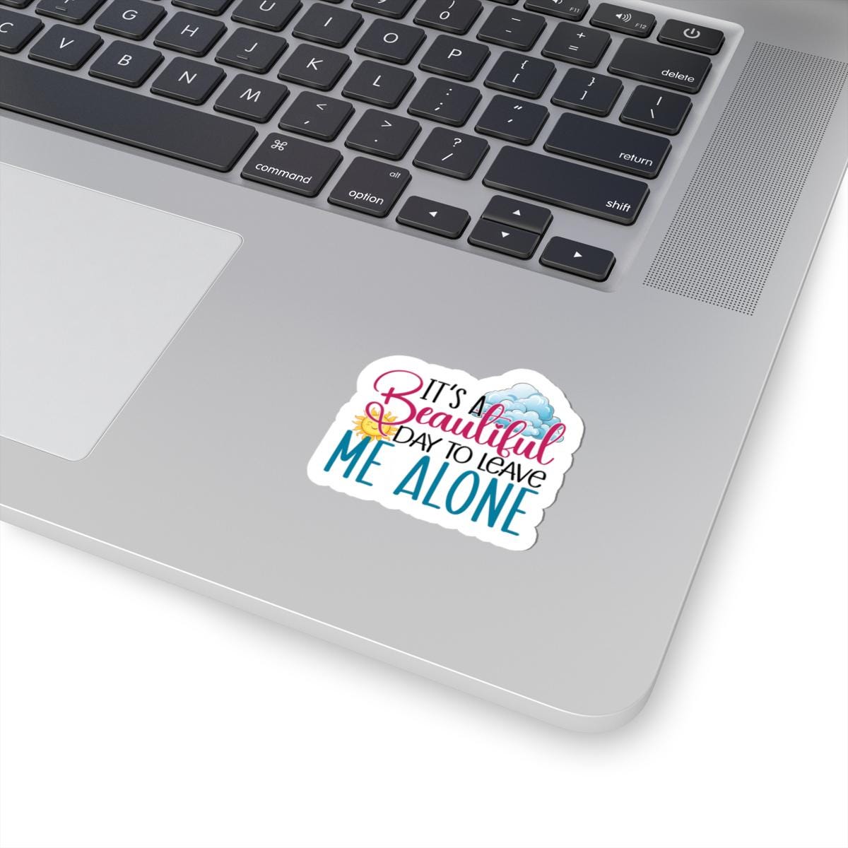 Introvert Sticker | Funny "Leave Me Alone" Decal, Laptop, Water Bottle