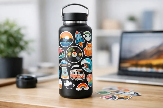 25 Water Bottle Sticker Ideas That Stand Out
