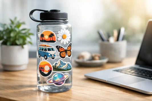 Aesthetic Water Bottle Stickers That Stand Out