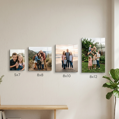 Custom HD Photo Metal Prints Personalized Wall Art Aluminum Prints