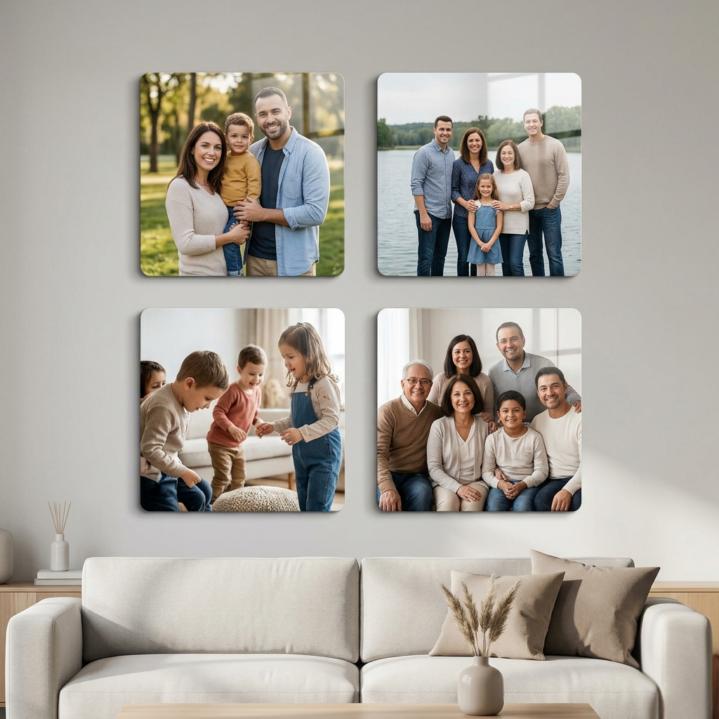 Custom HD Photo Metal Prints Personalized Wall Art Aluminum Prints