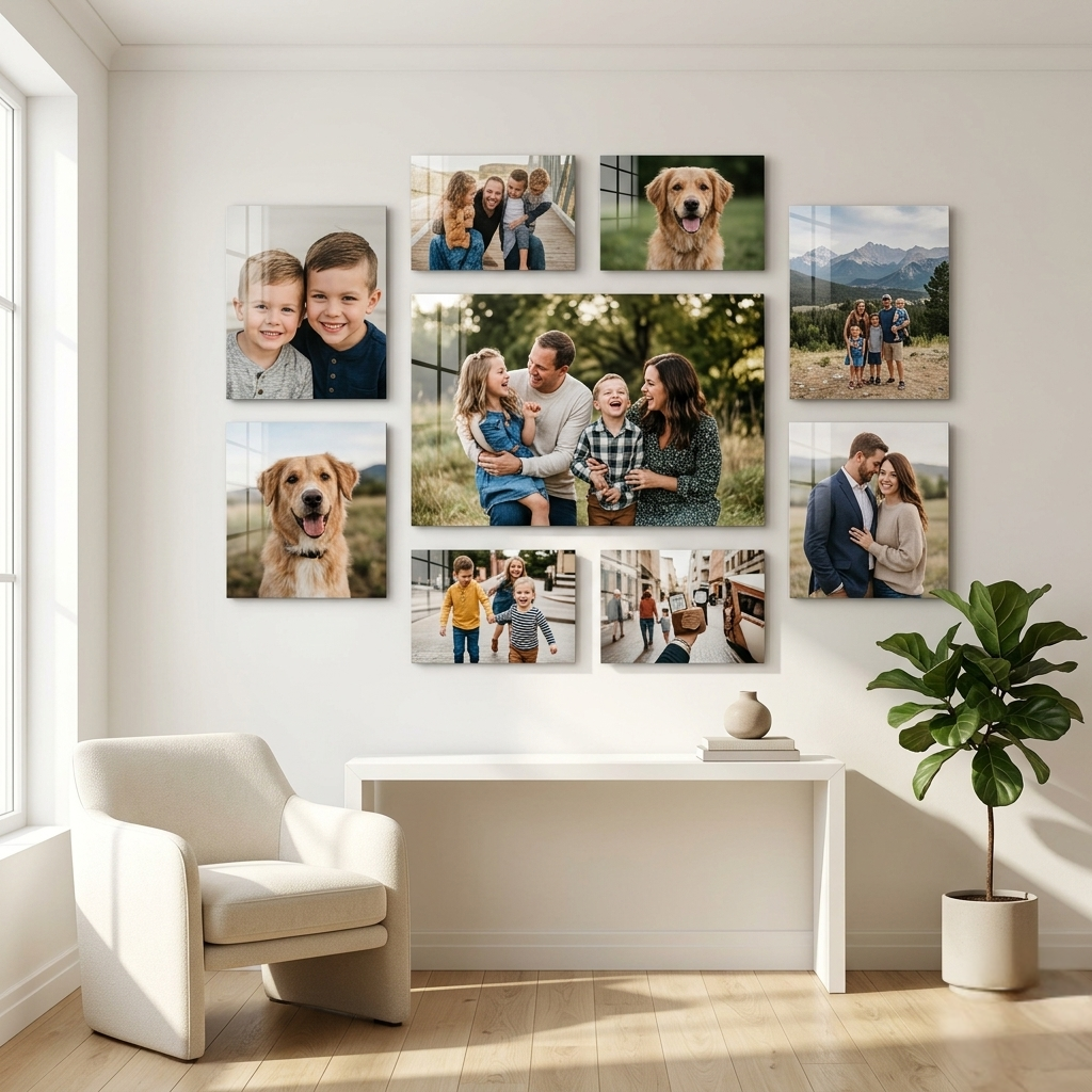 Custom HD Photo Metal Prints Personalized Wall Art Aluminum Prints