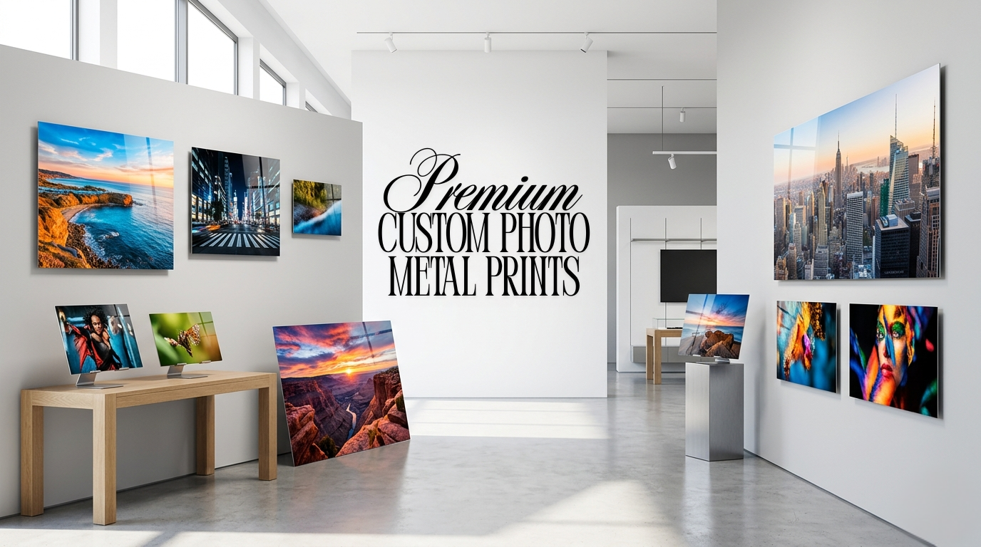 Custom HD Photo Metal Prints Personalized Wall Art Aluminum Prints