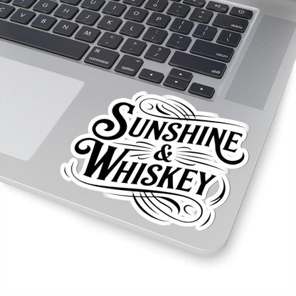 ColorFlow | Sunshine & Whiskey Retro Country Sticker | Western Boho Decal