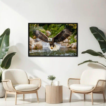 Bald Eagle Wooden Puzzle: Wings of Freedom, Wildlife Nature Gift