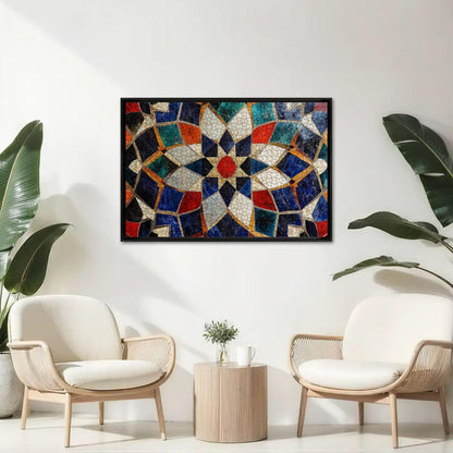 ColorFlow | Tiled Pattern Wooden Puzzle s | Detailed Abstract Mosaic