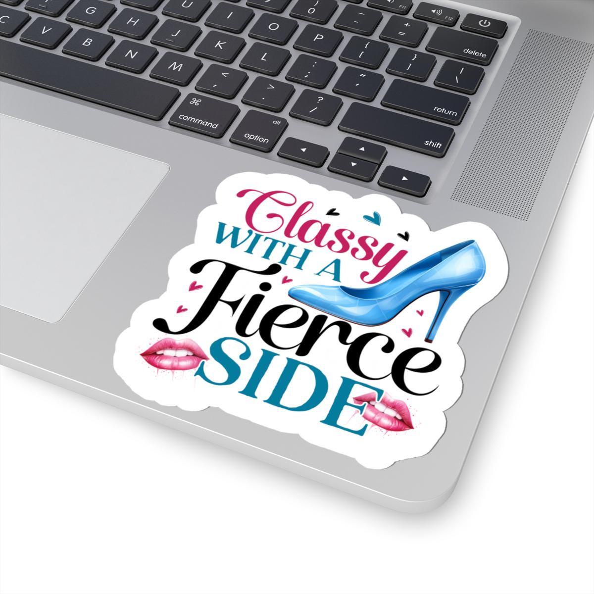 High Heel Sticker: Classy Fierce Vinyl Decal - Laptop, Water Bottle