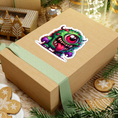 ColorFlow | Cute Monster Vinyl Sticker for Laptops Water Bottles Skateboards Waterproof Art Decal | Fun Gift for Kids Adults