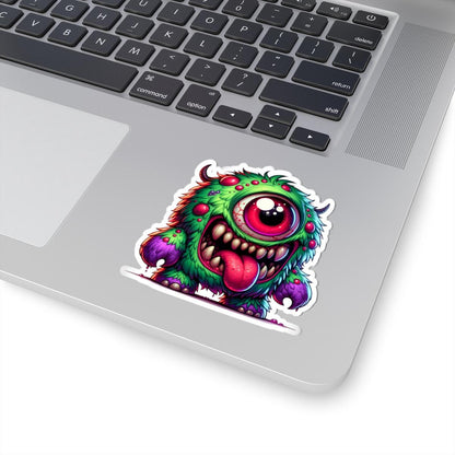 ColorFlow | Cute Monster Vinyl Sticker for Laptops Water Bottles Skateboards Waterproof Art Decal | Fun Gift for Kids Adults