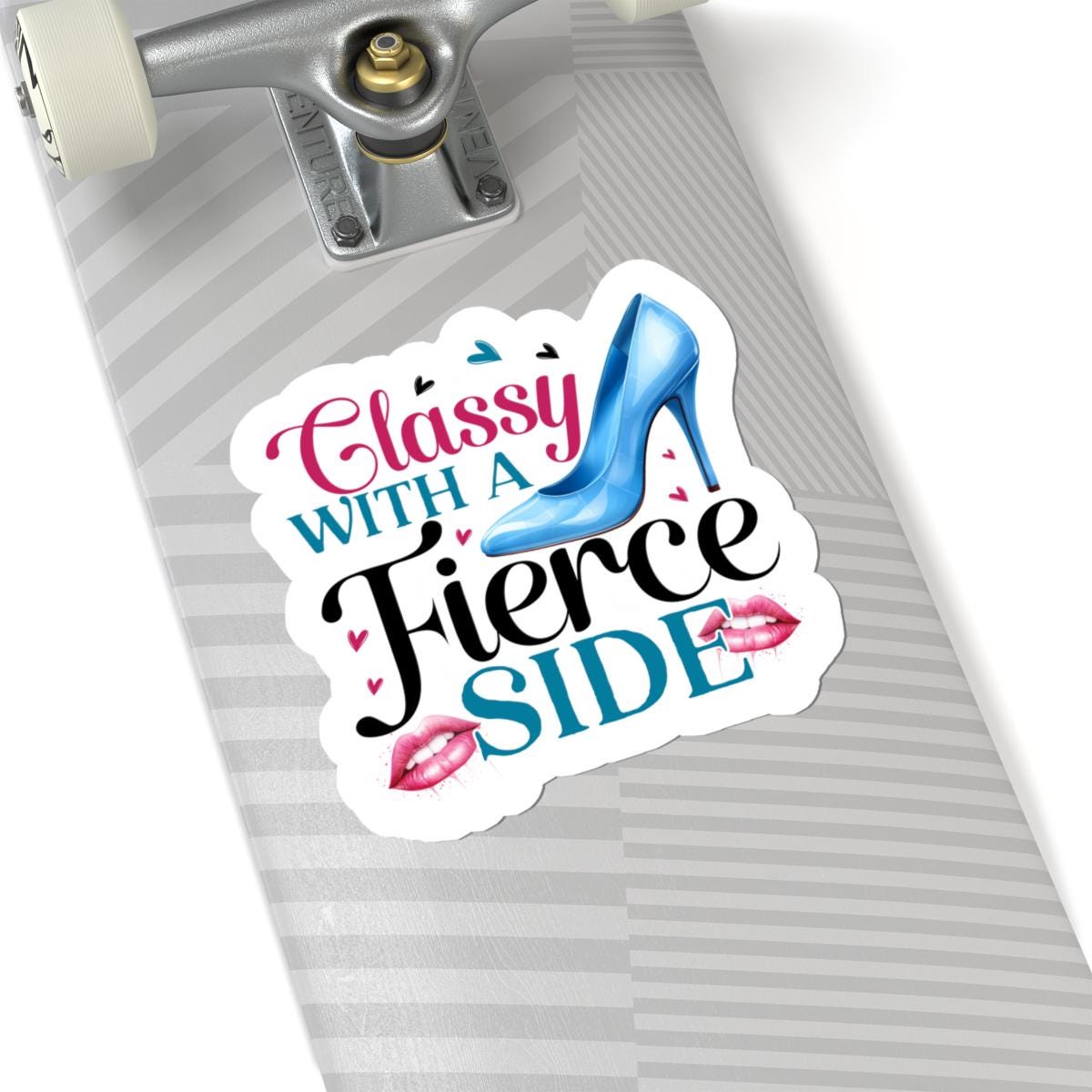 High Heel Sticker: Classy Fierce Vinyl Decal - Laptop, Water Bottle