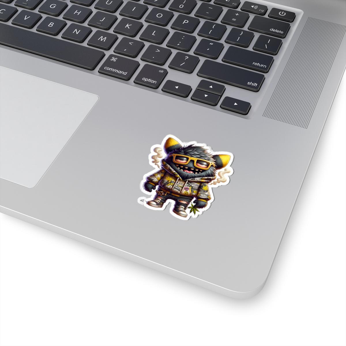 Streetwear Monster Sticker Pack: Glossy Vinyl Decals, Laptop Car Decor