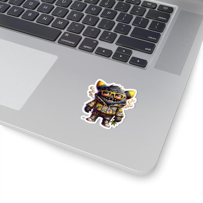 Streetwear Monster Sticker Pack: Glossy Vinyl Decals, Laptop Car Decor
