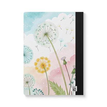 ColorFlow | Pastel Dandelion Composition Notebook College Ruled Journal for Students Professionals Writing Journaling