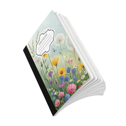 ColorFlow | Wildflower Composition Notebook College Ruled Journal for Students Office Writing and Journaling