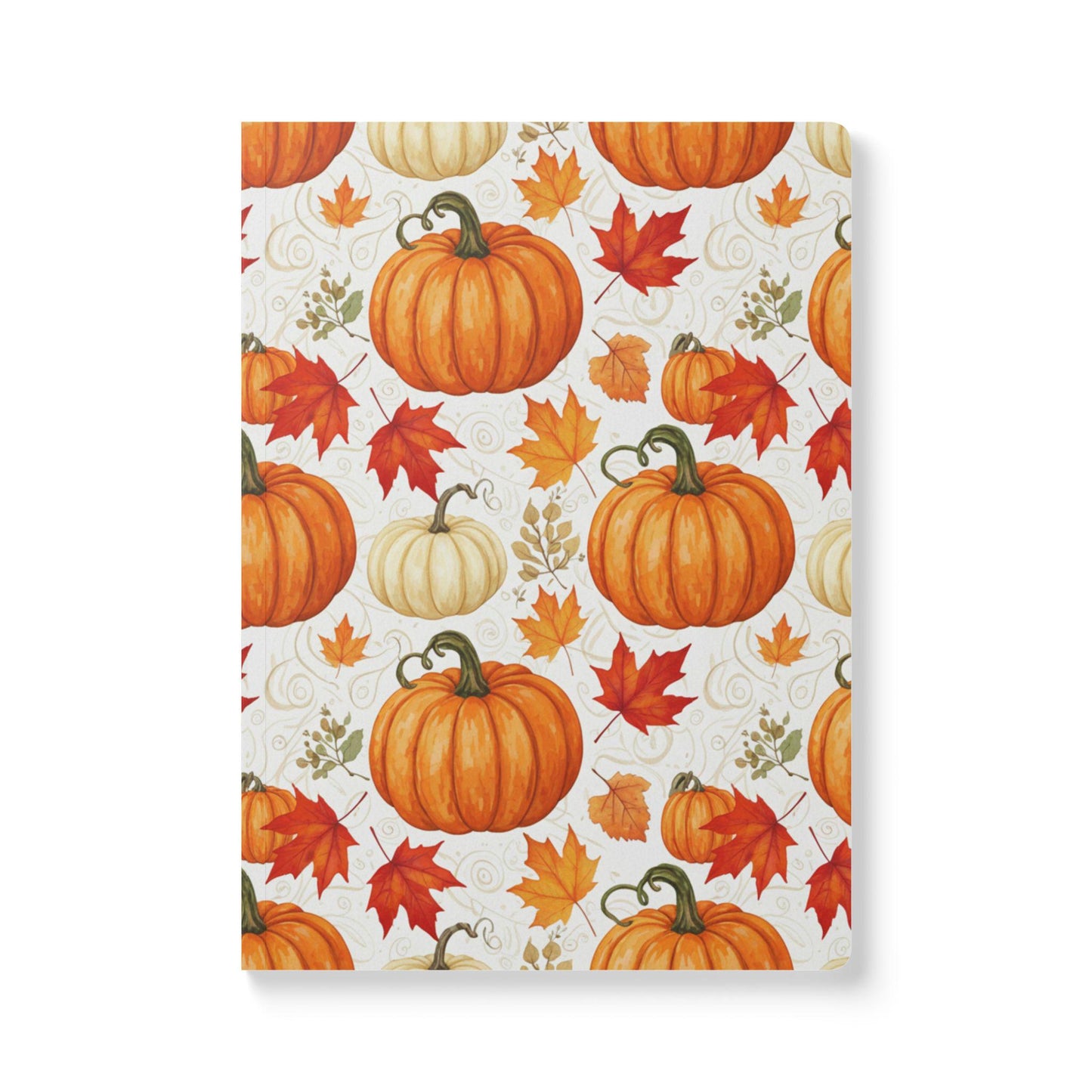 ColorFlow | Pumpkin Patch Composition Notebook College Ruled Journal for Autumn School Writing and Journaling