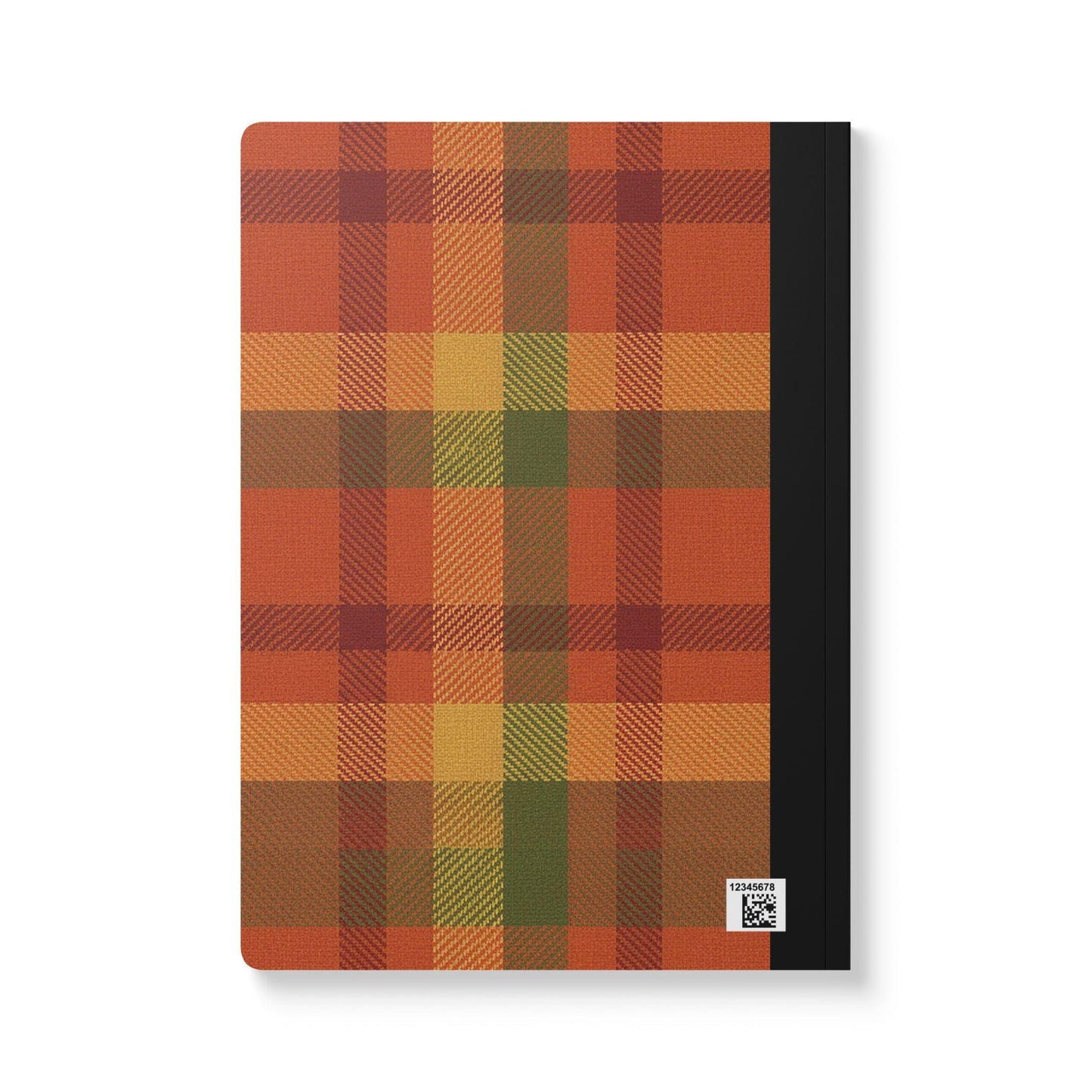 ColorFlow | Autumn Plaid Composition Notebook College Ruled Journal for Students Office Writing and Journaling