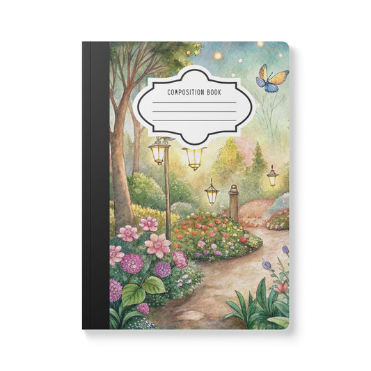 ColorFlow | Evening Glow Butterfly Composition Notebook College Ruled Journal for Students Writing and Journaling