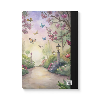 ColorFlow | Garden Butterfly Composition Notebook College Ruled Journal for Students Professionals Writing