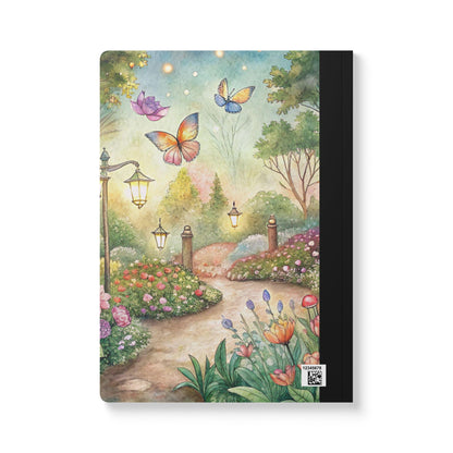 ColorFlow | Evening Glow Butterfly Composition Notebook College Ruled Journal for Students Writing and Journaling