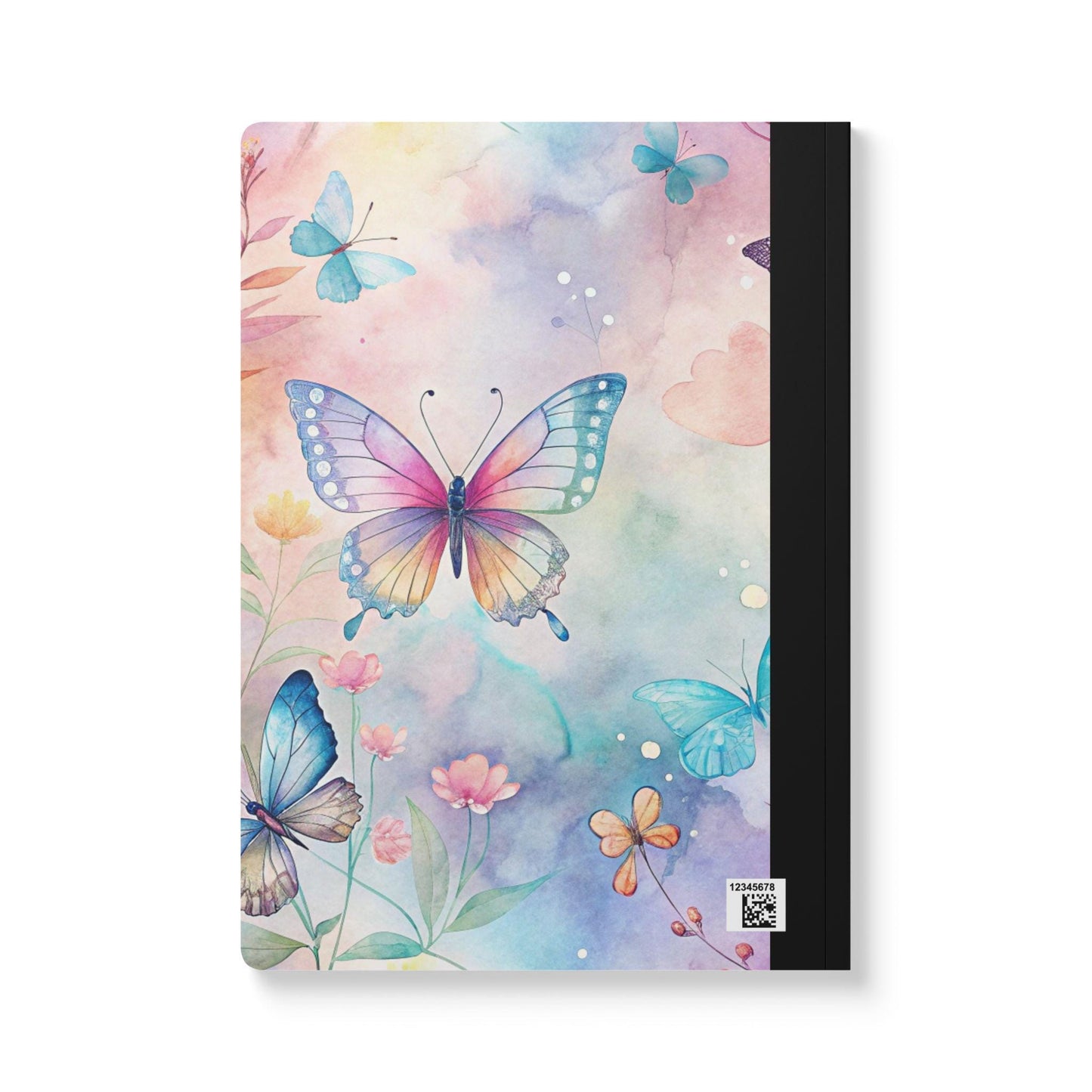 ColorFlow | Enchanted Path Butterfly Composition Notebook Garden Journal Writing Book for Students and Professionals