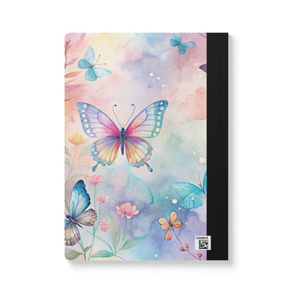 ColorFlow | Enchanted Path Butterfly Composition Notebook Garden Journal Writing Book for Students and Professionals