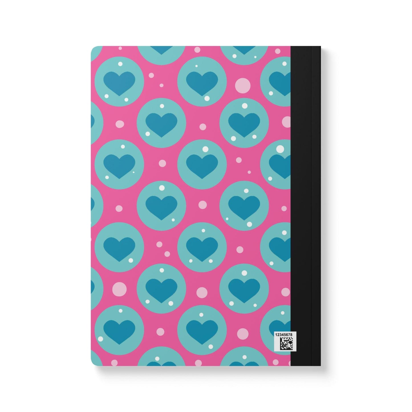 ColorFlow | Cute Blue Heart Notebook for Writing Journaling School and Creative Gift Ideas