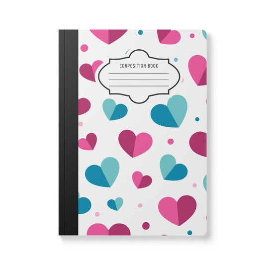 ColorFlow | Modern Heart Notebook for Writing Journaling School Notes and Thoughtful Gift Ideas
