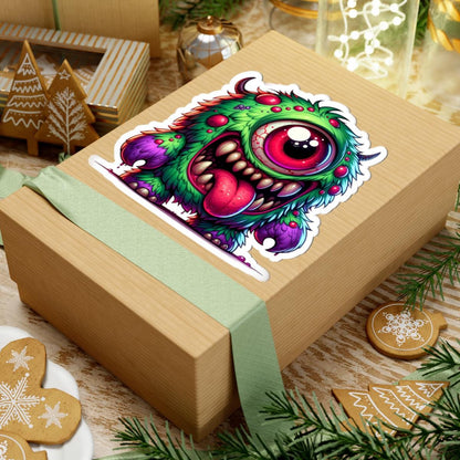 ColorFlow | Cute Monster Vinyl Sticker for Laptops Water Bottles Skateboards Waterproof Art Decal | Fun Gift for Kids Adults