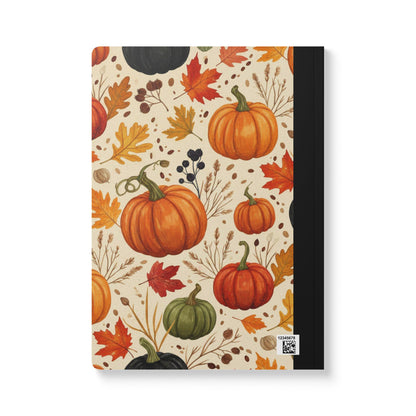 ColorFlow | Autumn Pumpkin Composition Notebook College Ruled Journal for Students Professionals Writing Journaling