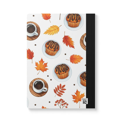 ColorFlow | Autumn Coffee Composition Notebook College Ruled Journal for Students Writers and Professionals