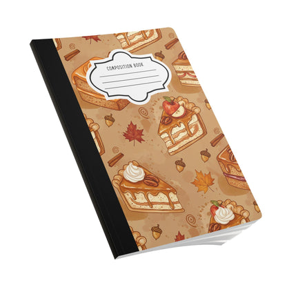 ColorFlow | Autumn Dessert Composition Notebook College Ruled Journal for Students Professionals Writing