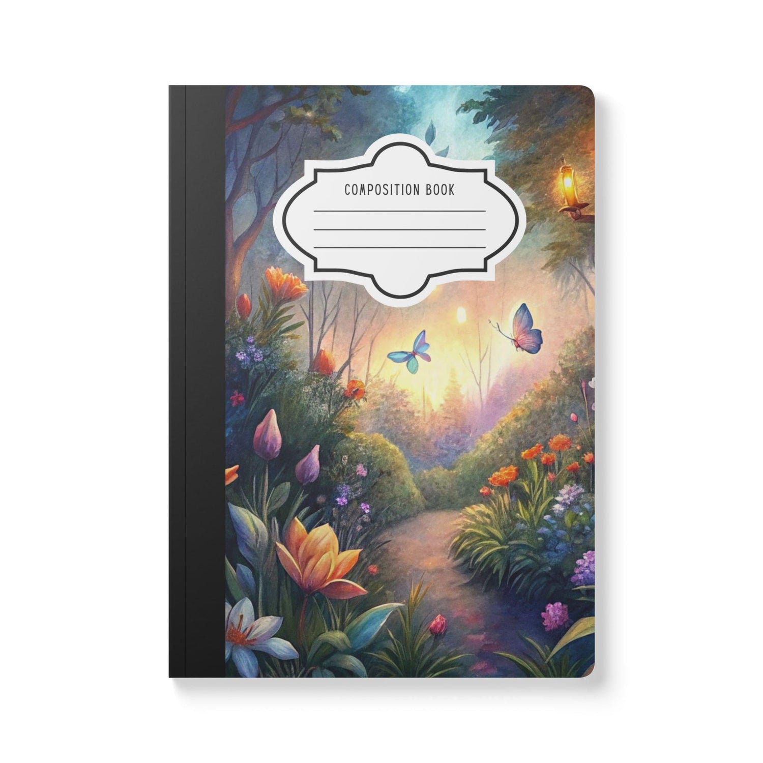 Pastel Sky Butterfly Notebook: Watercolor Art Journal, School or Office