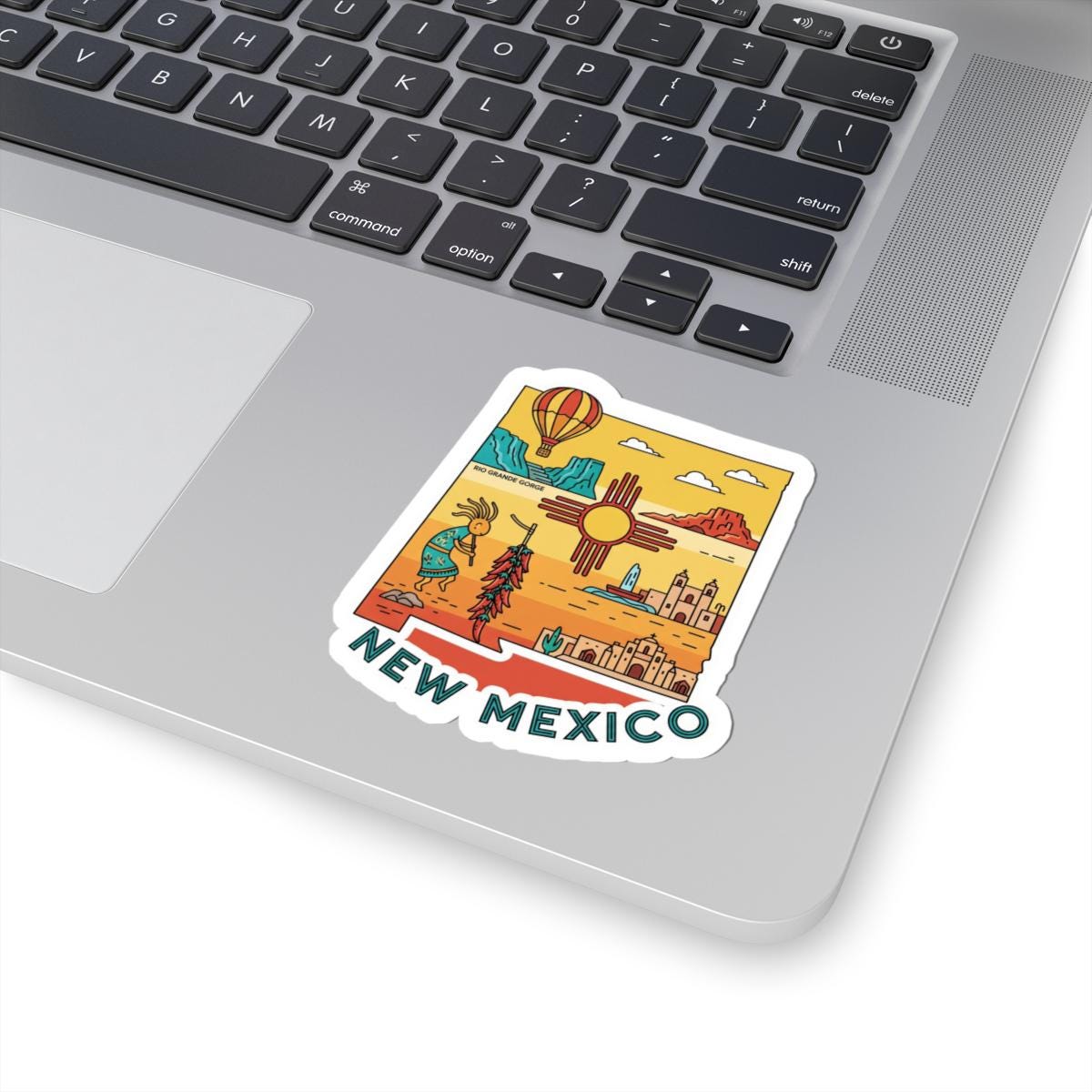 New Mexico Vinyl Sticker: Southwest Art Decal, Waterproof & Durable
