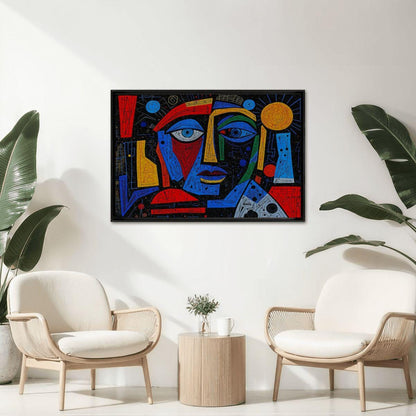 Picasso Inspired Wooden Jigsaw Puzzle - ColorFlow Prism Dreamscape