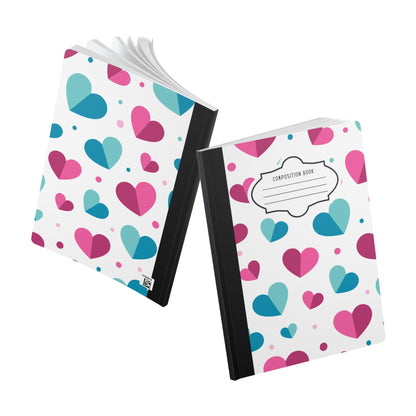 ColorFlow | Modern Heart Notebook for Writing Journaling School Notes and Thoughtful Gift Ideas