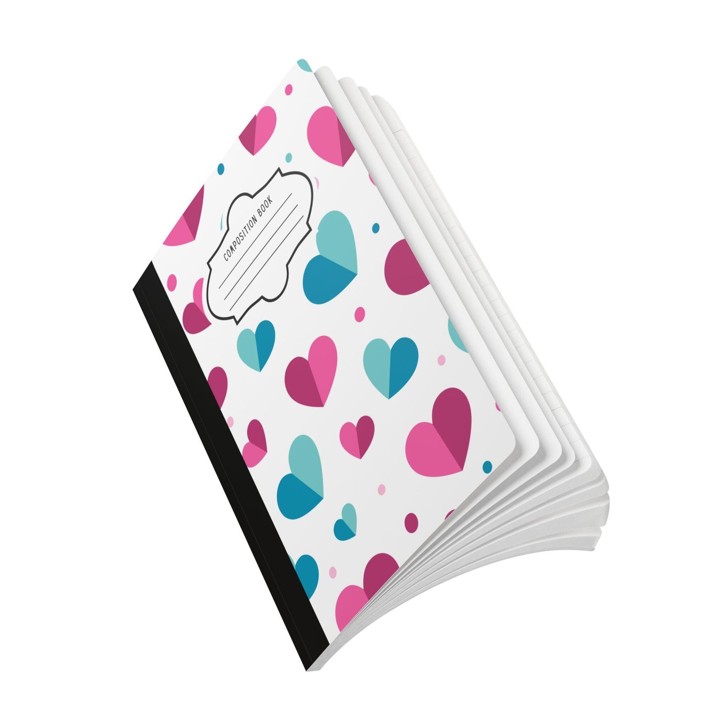 ColorFlow | Modern Heart Notebook for Writing Journaling School Notes and Thoughtful Gift Ideas