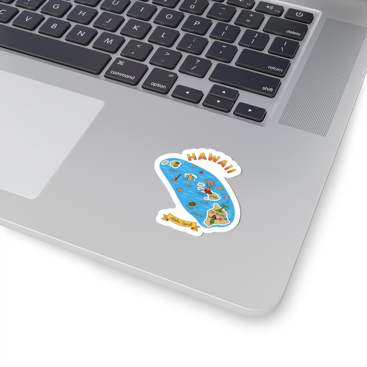 ColorFlow | Hawaii Vinyl Sticker | Aloha Spirit State Decal | Durable Waterproof | Made in USA | Cute Art | Beach