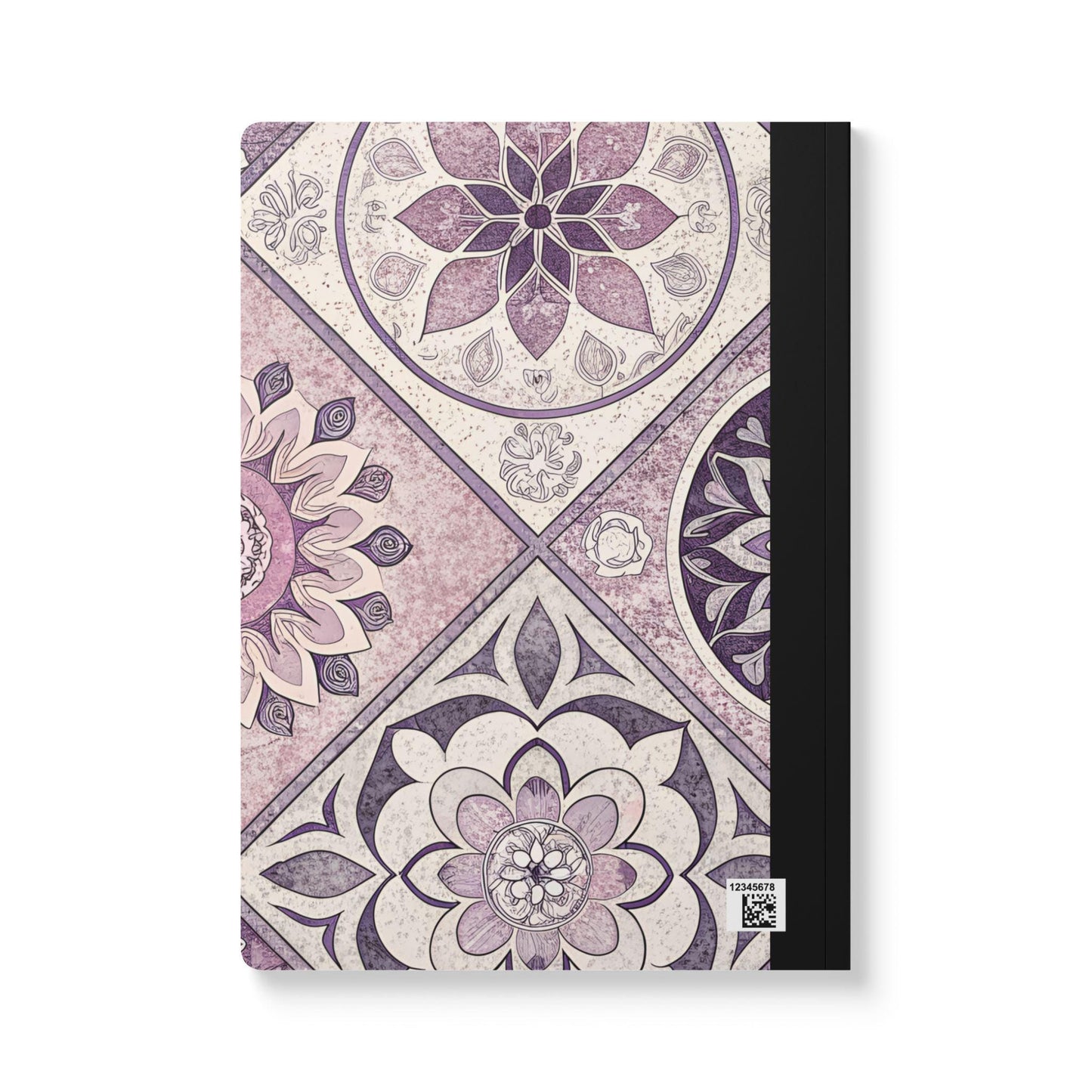 ColorFlow | Mandala Bloom Composition Notebook | Floral College Ruled Journal | Aesthetic Writing Notebook Gift